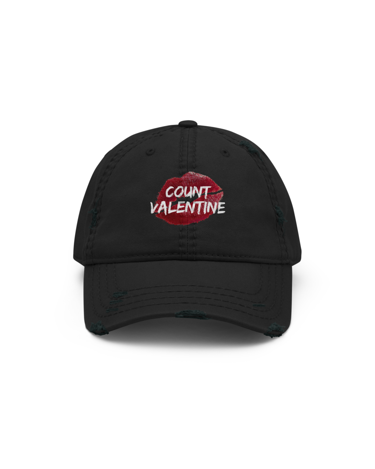 Talk Later Distressed Cap