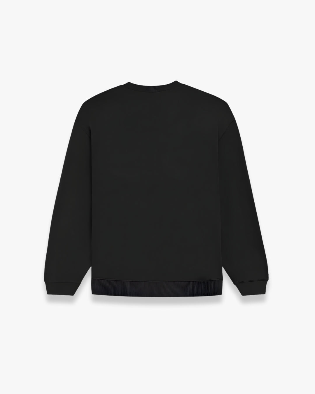 BLACK BLURRED OVERSIZED SWEATSHIRT