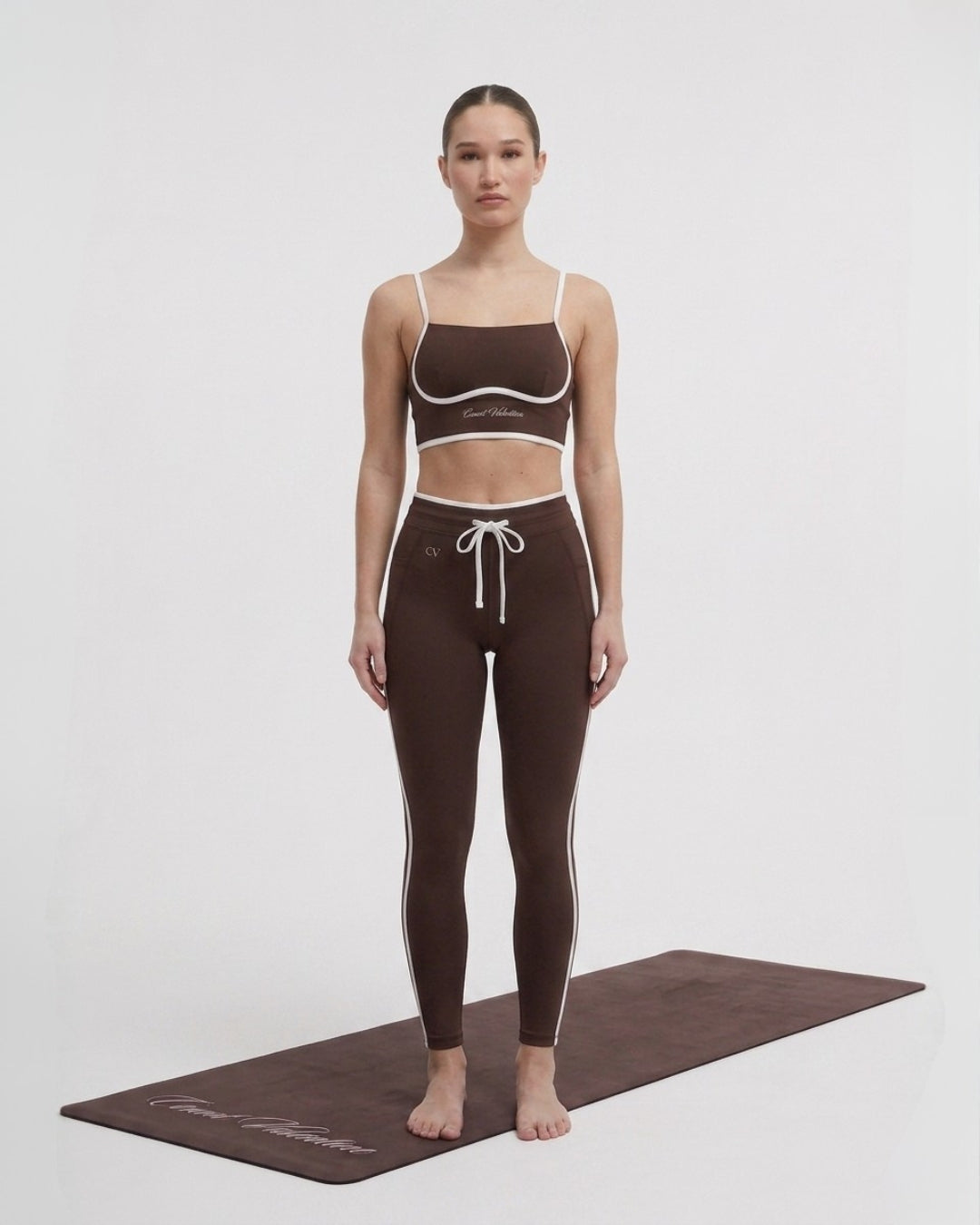 Mindful Balance Leggings - Coffee