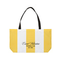 Striped Weekender Tote Bag — Pickleball Club