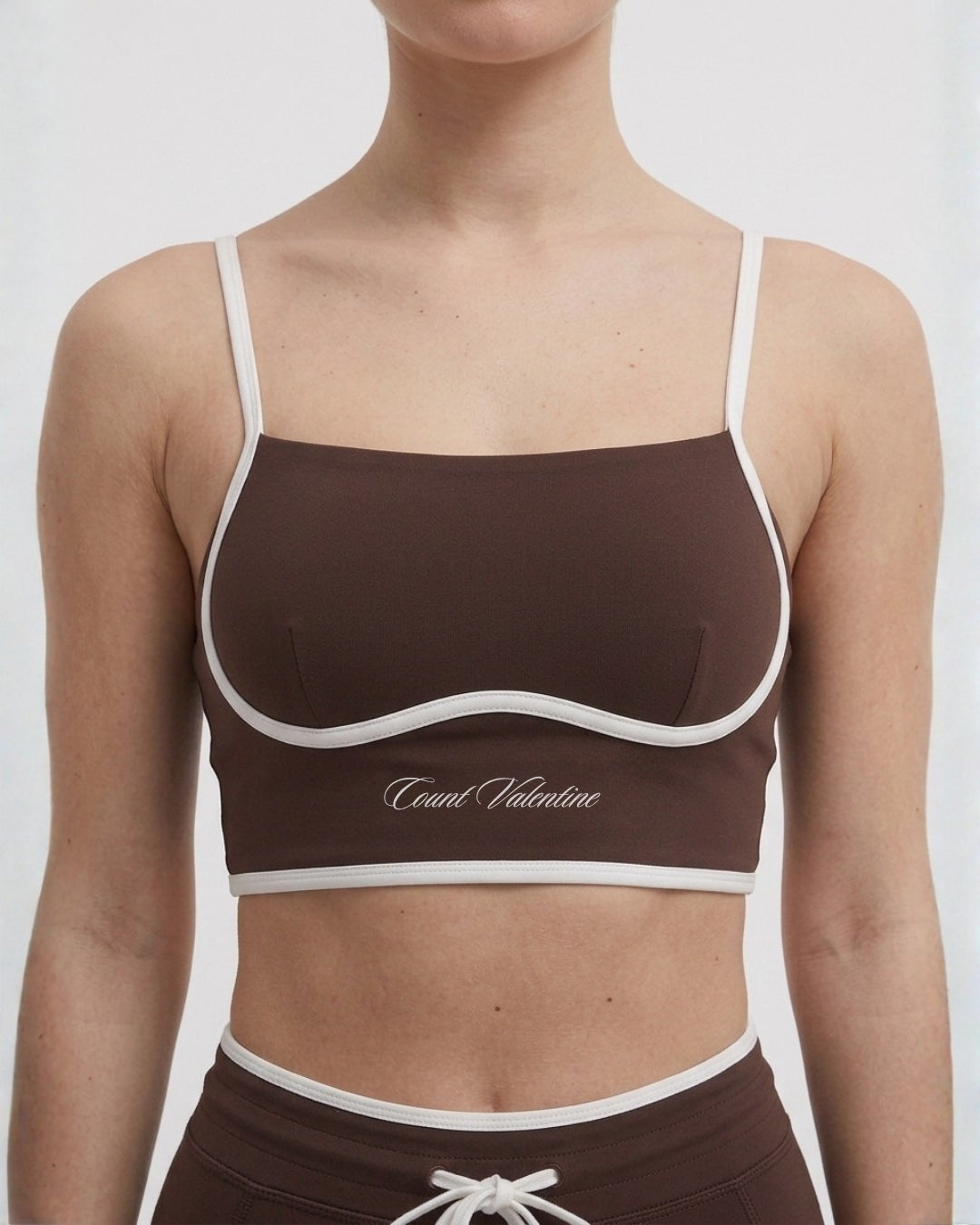 Mindful Balance Sports Bra - Coffee