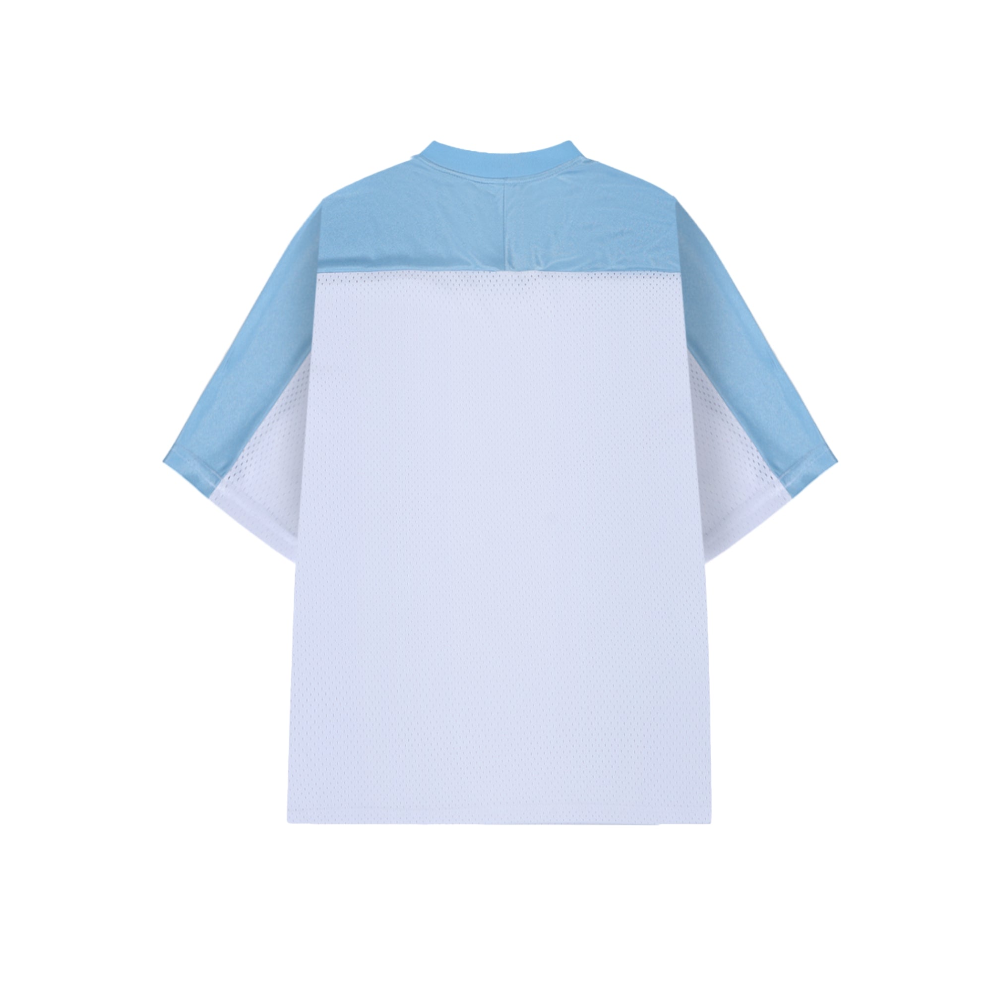 Oversized Mesh V-Neck Soccer Jersey