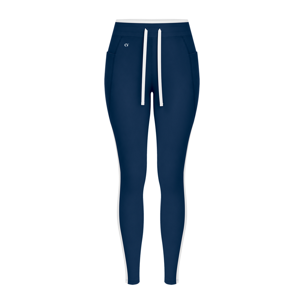 Mindful Balance Leggings - Navy Blue