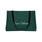Striped Weekender Tote Bag