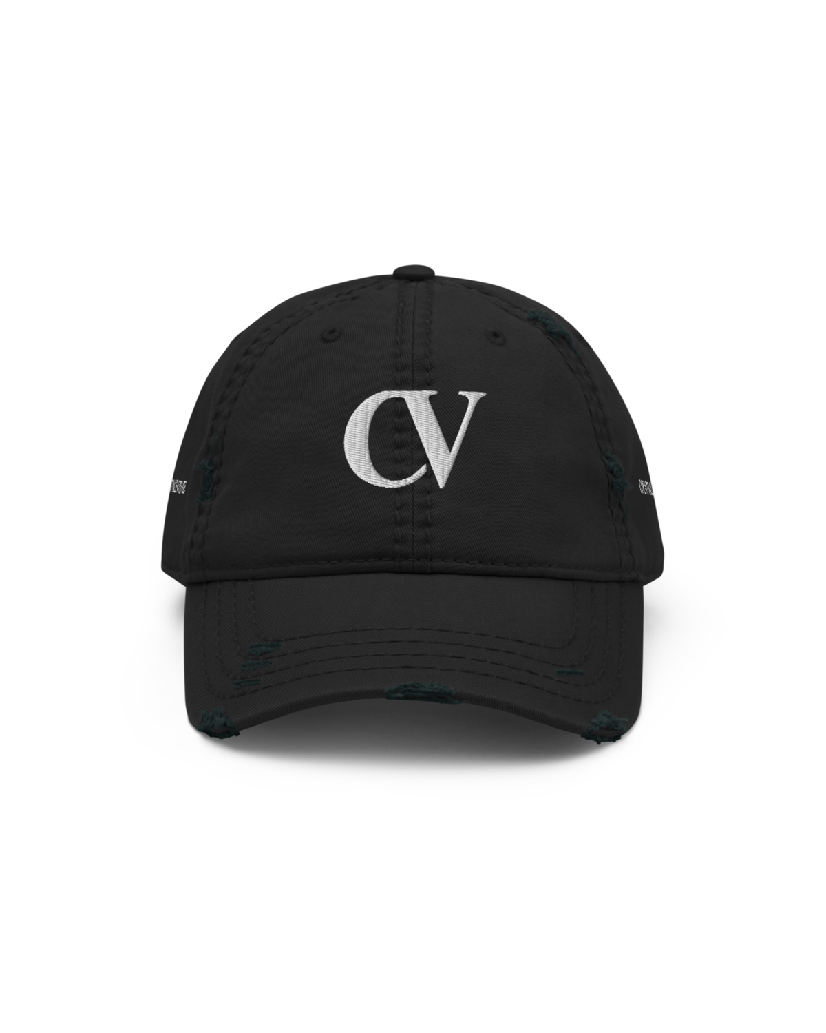 Classic Emblem Distressed Cap