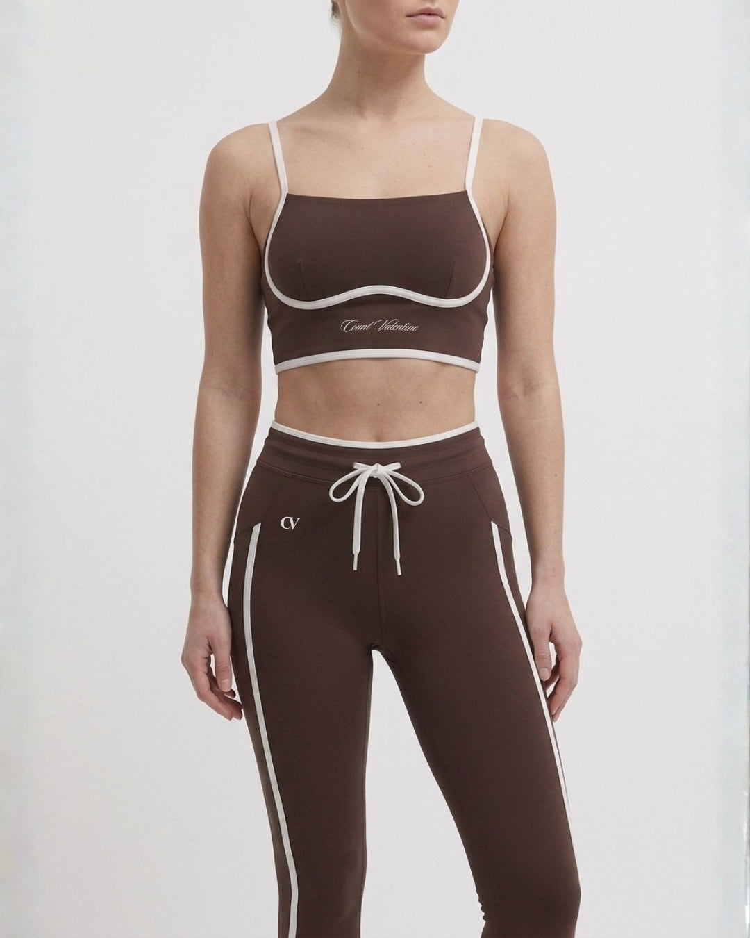 Mindful Balance Sports Bra - Coffee