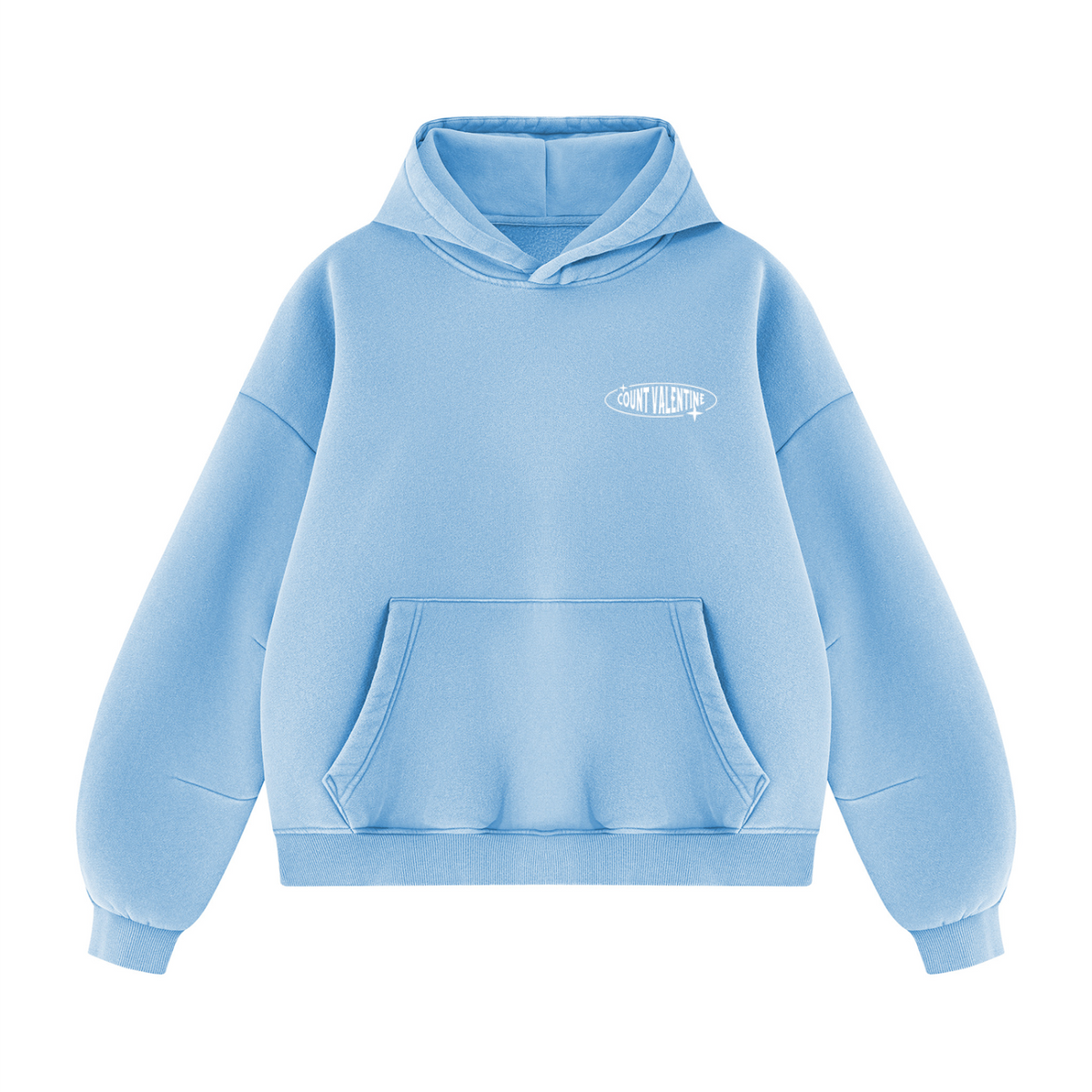 Unisex Vintage Wash Boxy Fleece Hoodie