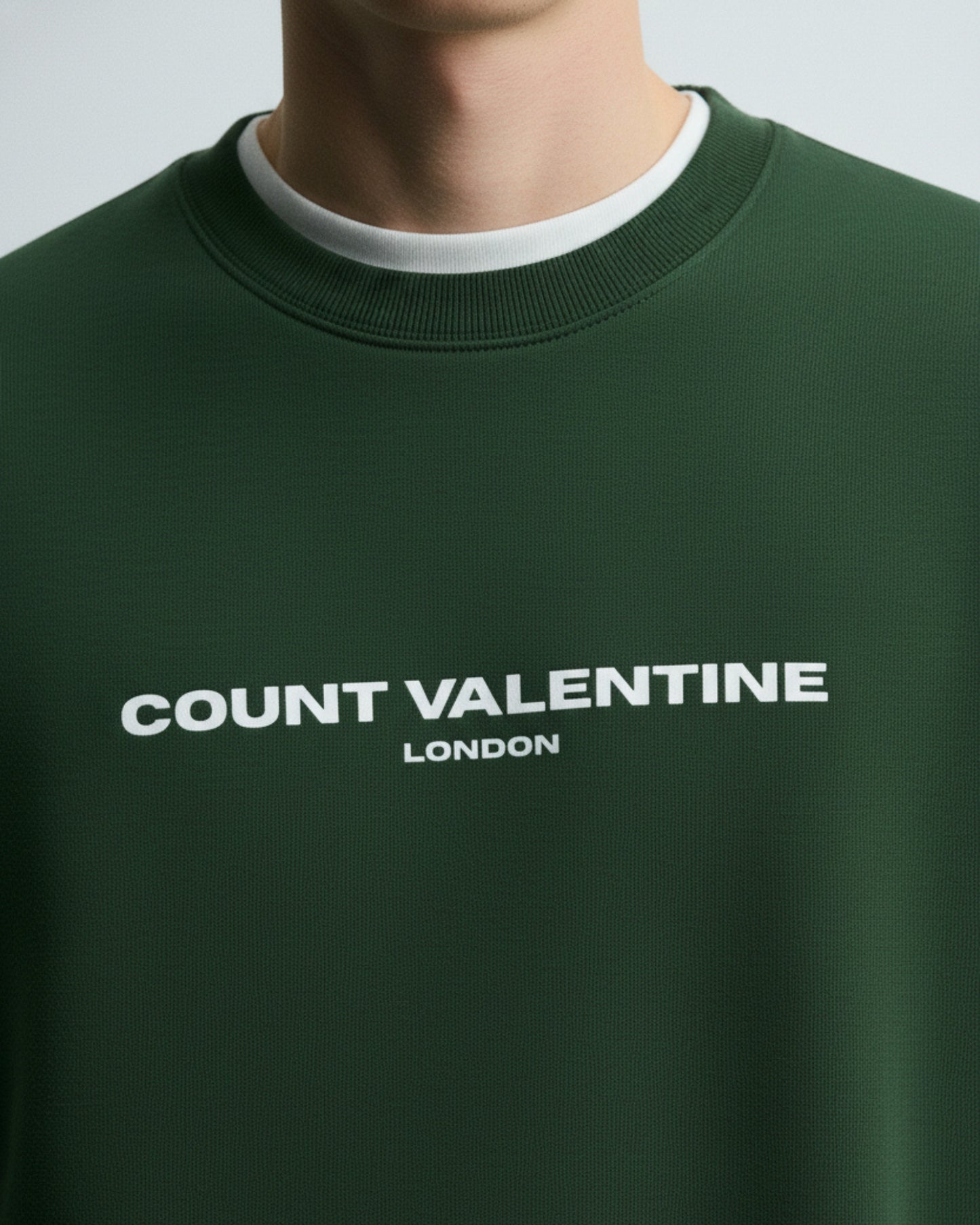 Bottle Green Unisex Oversized Sweatshirt