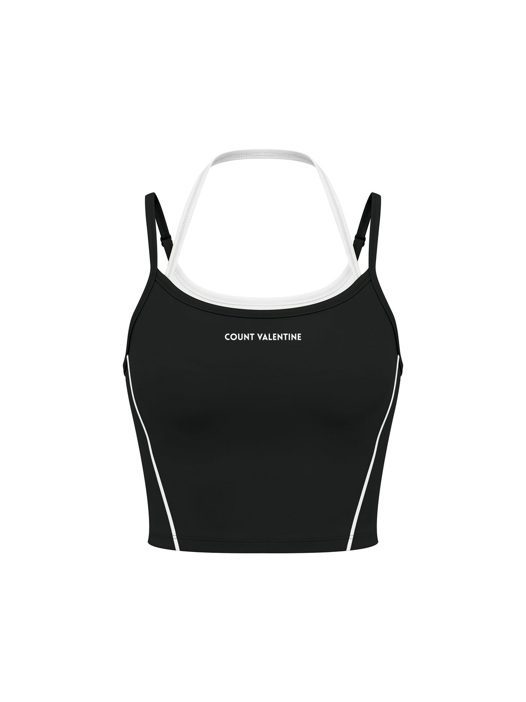 Everyday Move Layered Tank - Black