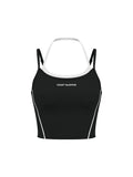 Everyday Move Layered Tank - Black