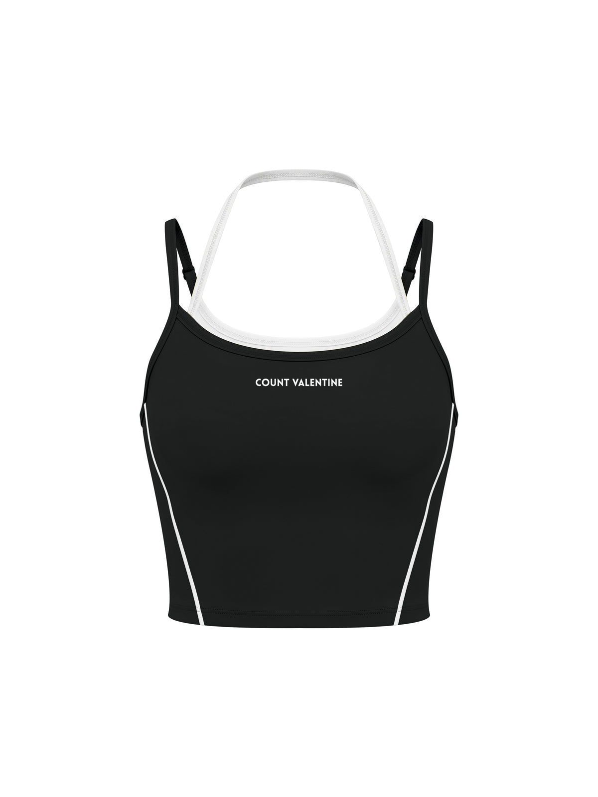 Everyday Move Layered Tank - Black