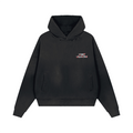 Unisex Sunfade Distressed Boxy Hoodie
