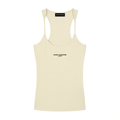 Slim Fit Ribbed Racerback Tank Top