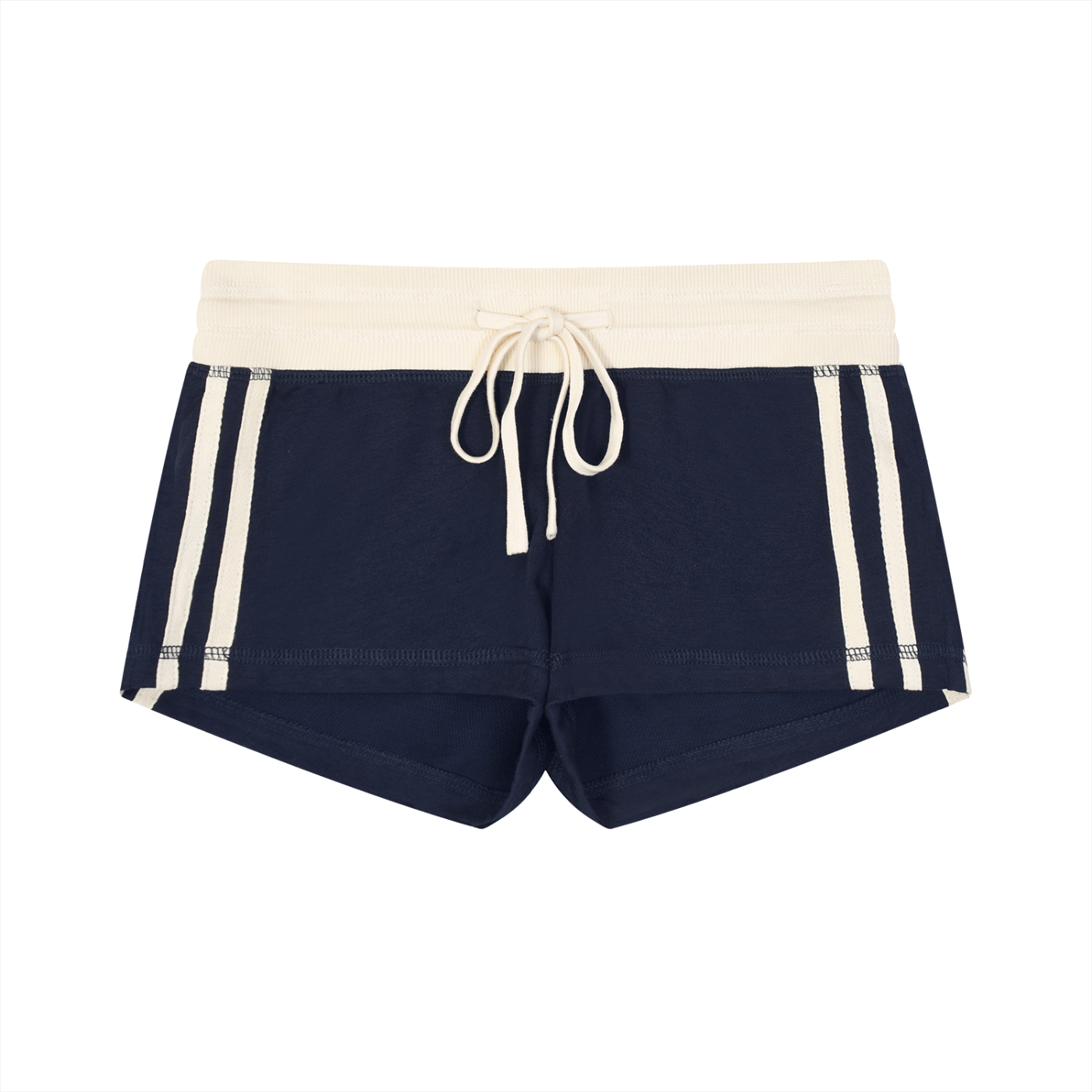 Women's Contrast Stripe Track Shorts