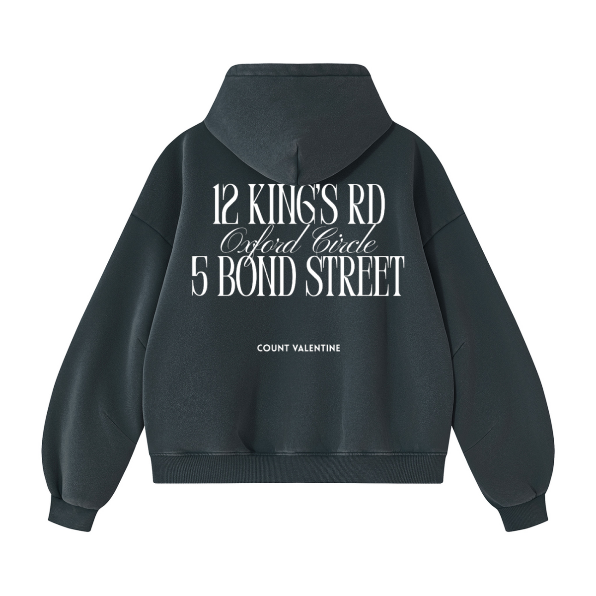 Unisex Vintage Wash Boxy Fleece Hoodie