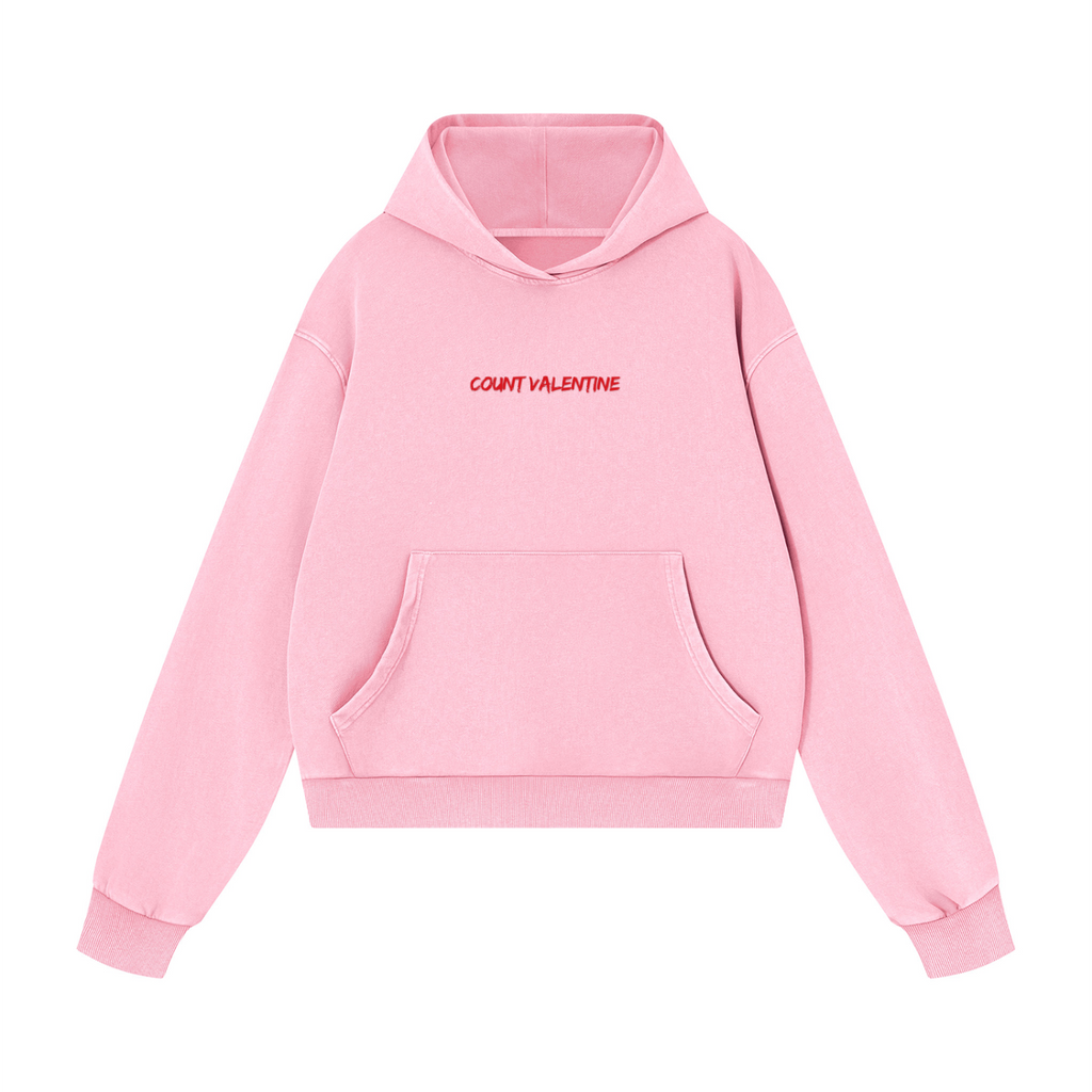 Unisex Mineral Wash Boxy Hoodie