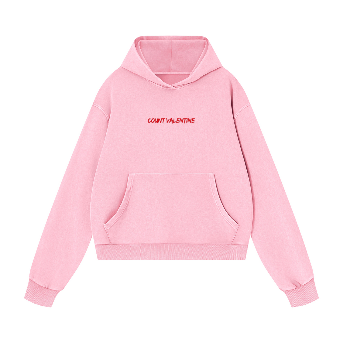 Unisex Mineral Wash Boxy Hoodie