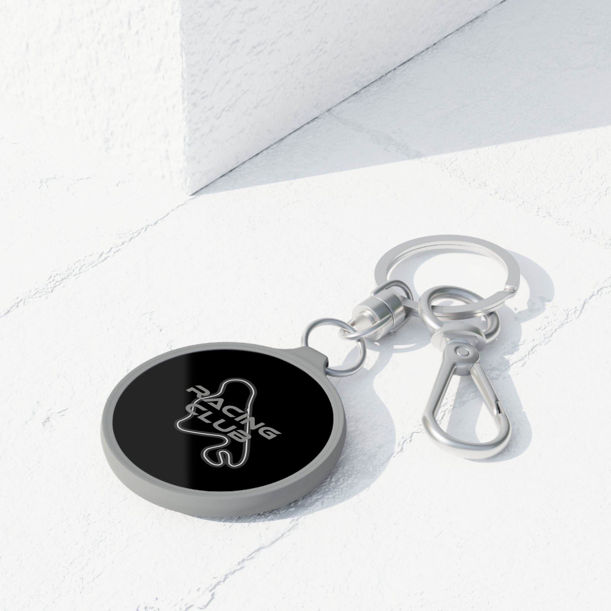 Racing Club Night Track Keychain
