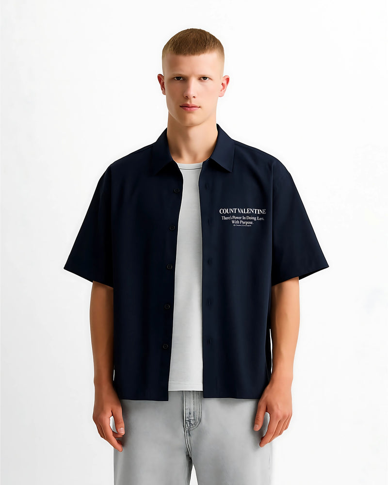 TIME TAKING OVERSIZED SHIRT