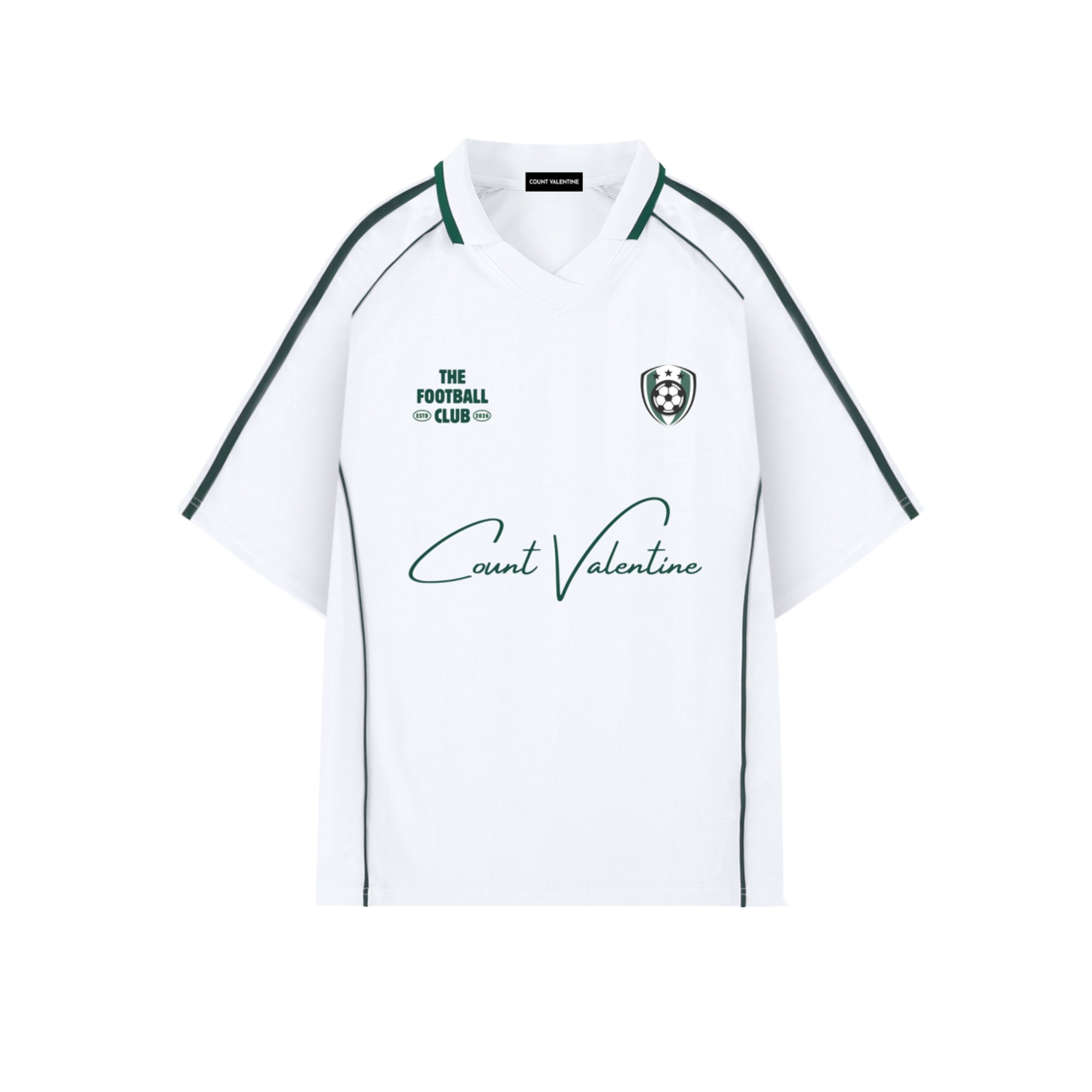 Shadow Stripe Collared Soccer Jersey