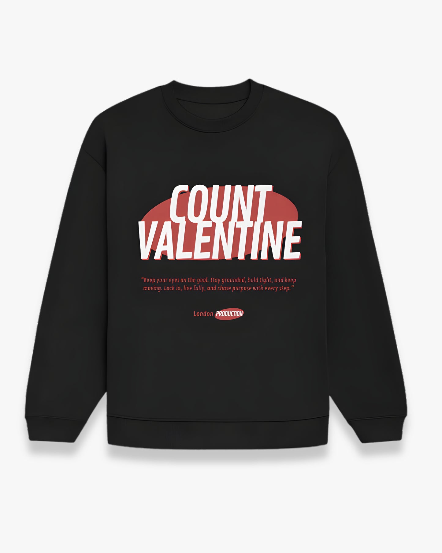 Black Production Unisex Oversized Sweatshirt