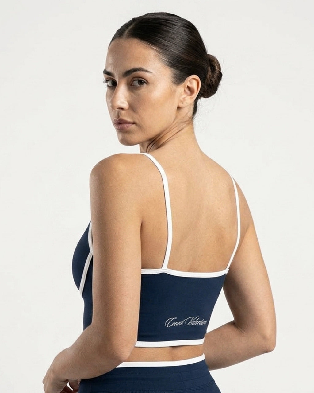 Mindful Balance Sports Bra - Navy Blue