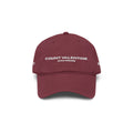 Garment Washed Cap - Athleisure Club