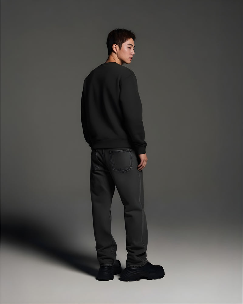 Black Production Unisex Oversized Sweatshirt