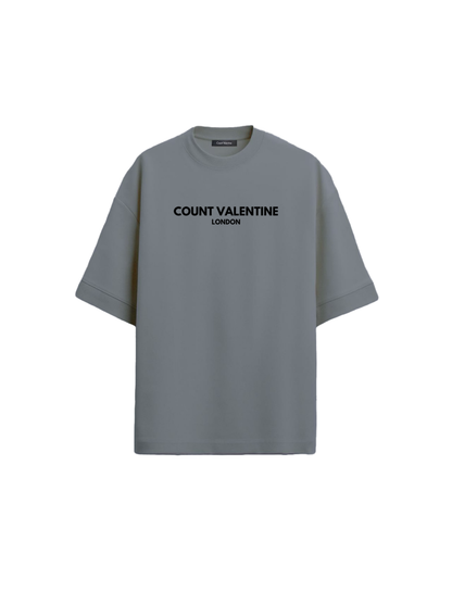 T-shirt oversize confortable gris