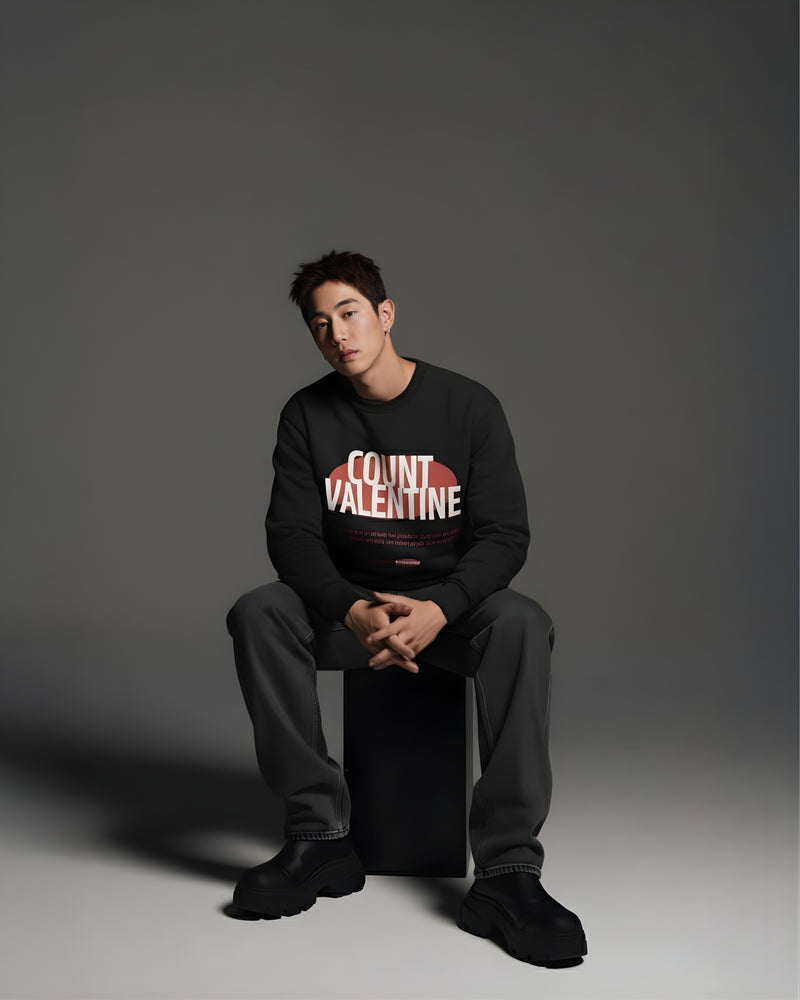 Black Production Unisex Oversized Sweatshirt