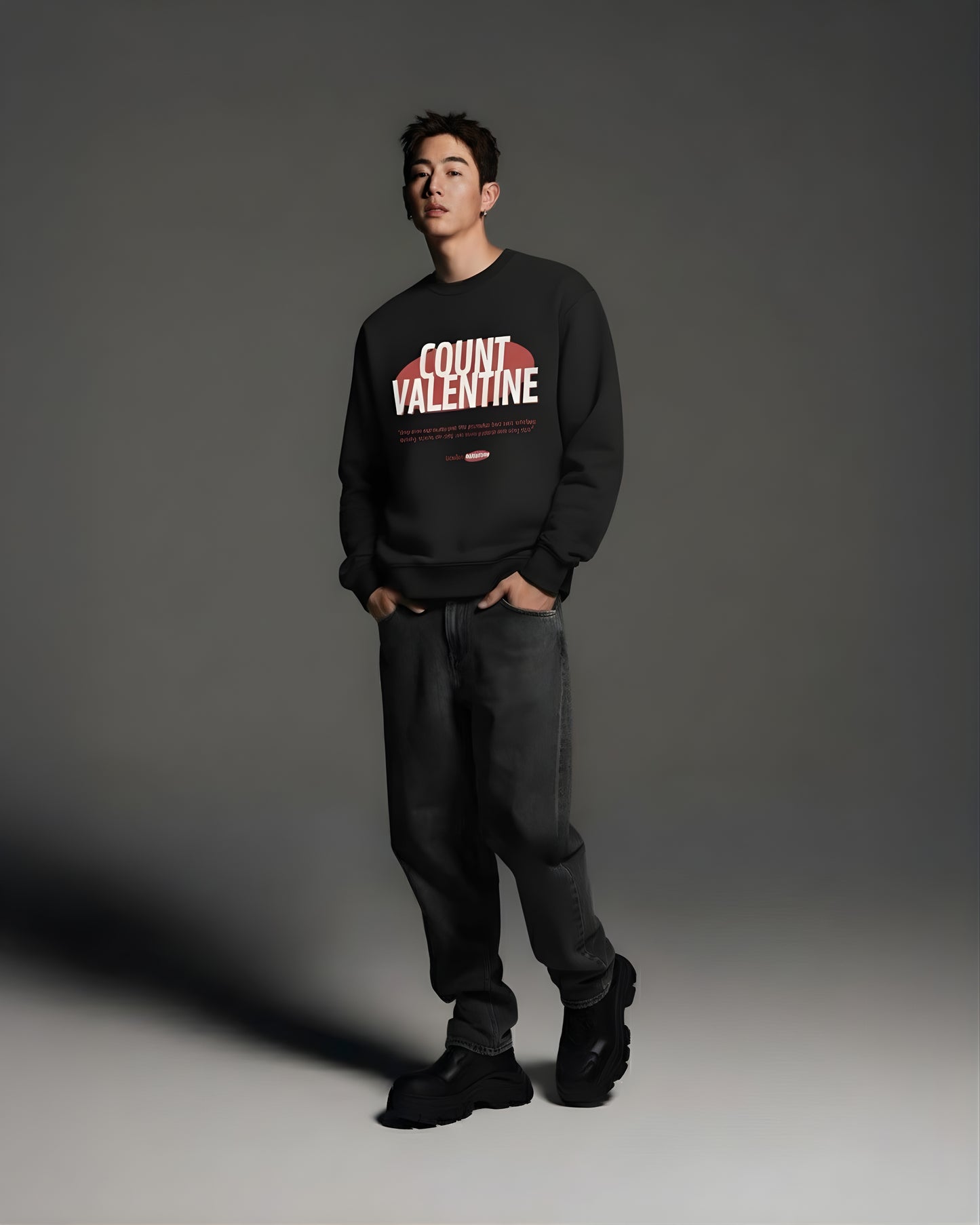 Black Production Unisex Oversized Sweatshirt