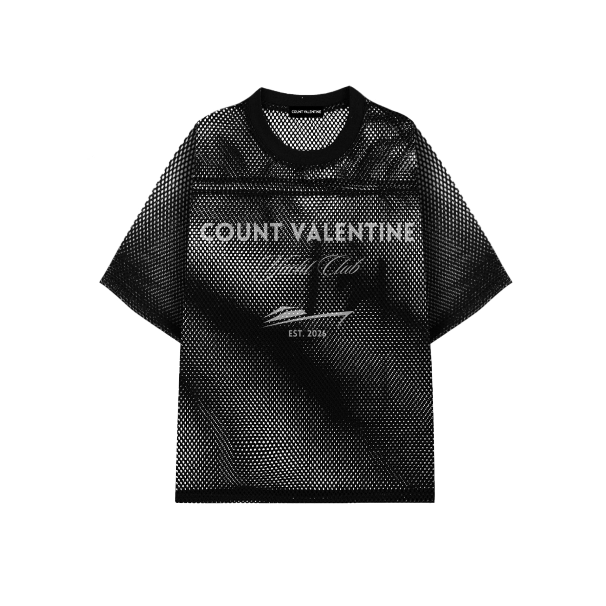See-through Boxy Net T-Shirt