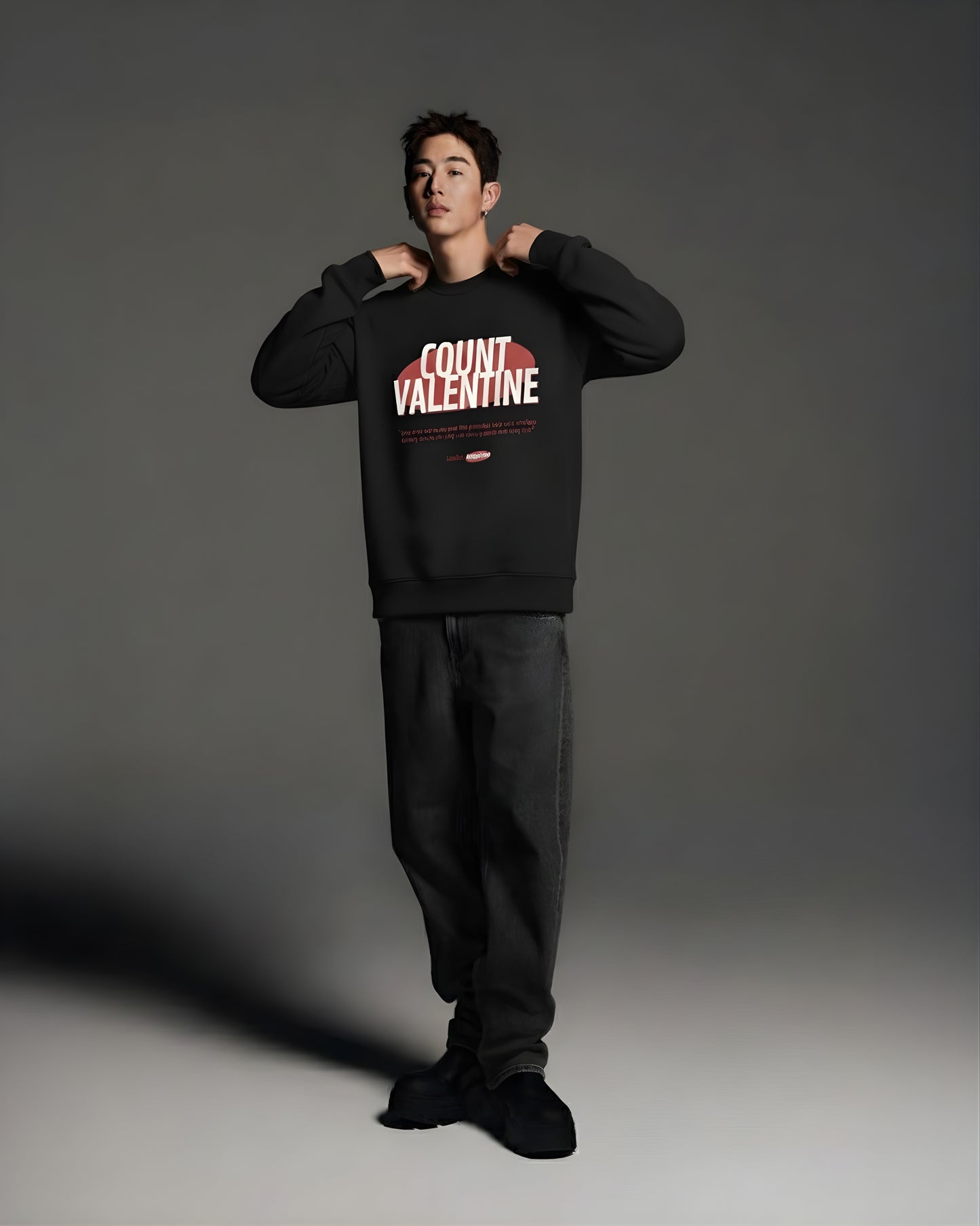 Black Production Unisex Oversized Sweatshirt