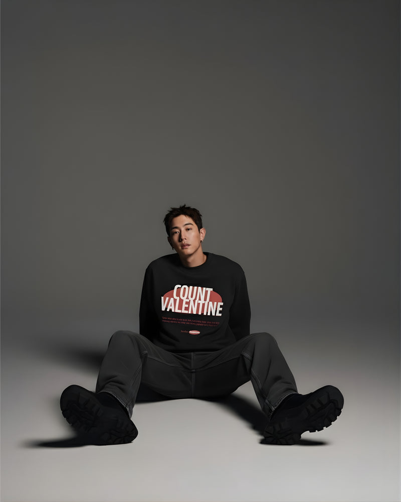 Black Production Unisex Oversized Sweatshirt