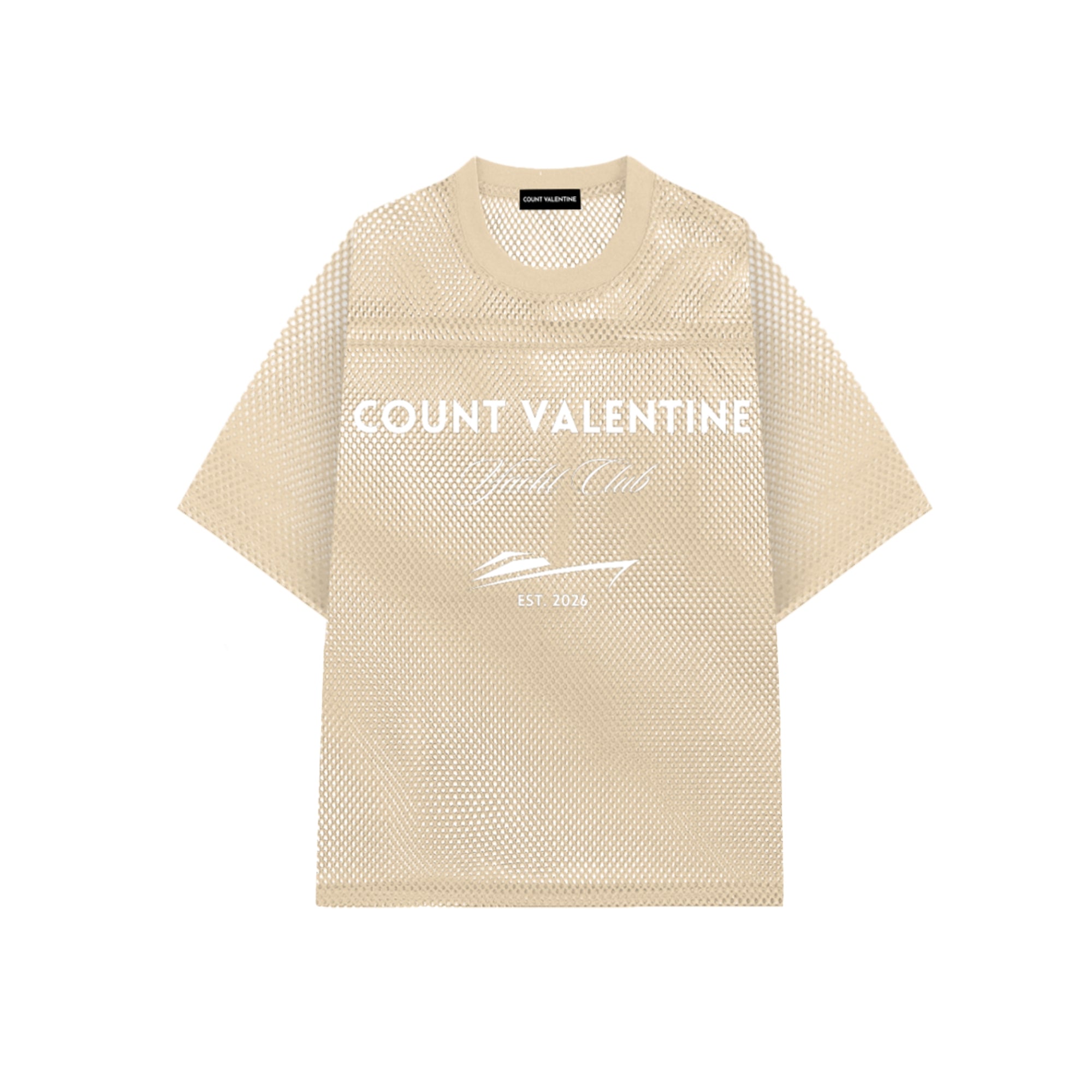 See-through Boxy Net T-Shirt