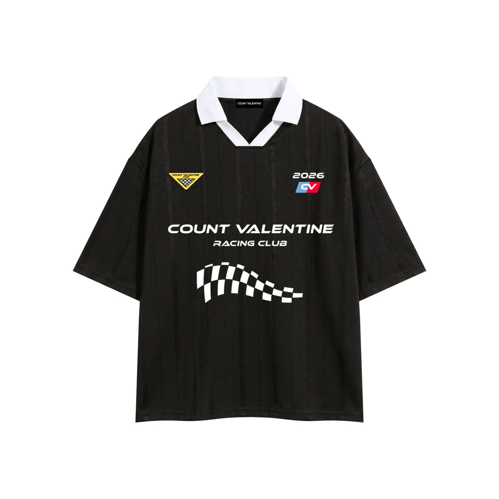 Unisex Striped Boxy Soccer Jersey
