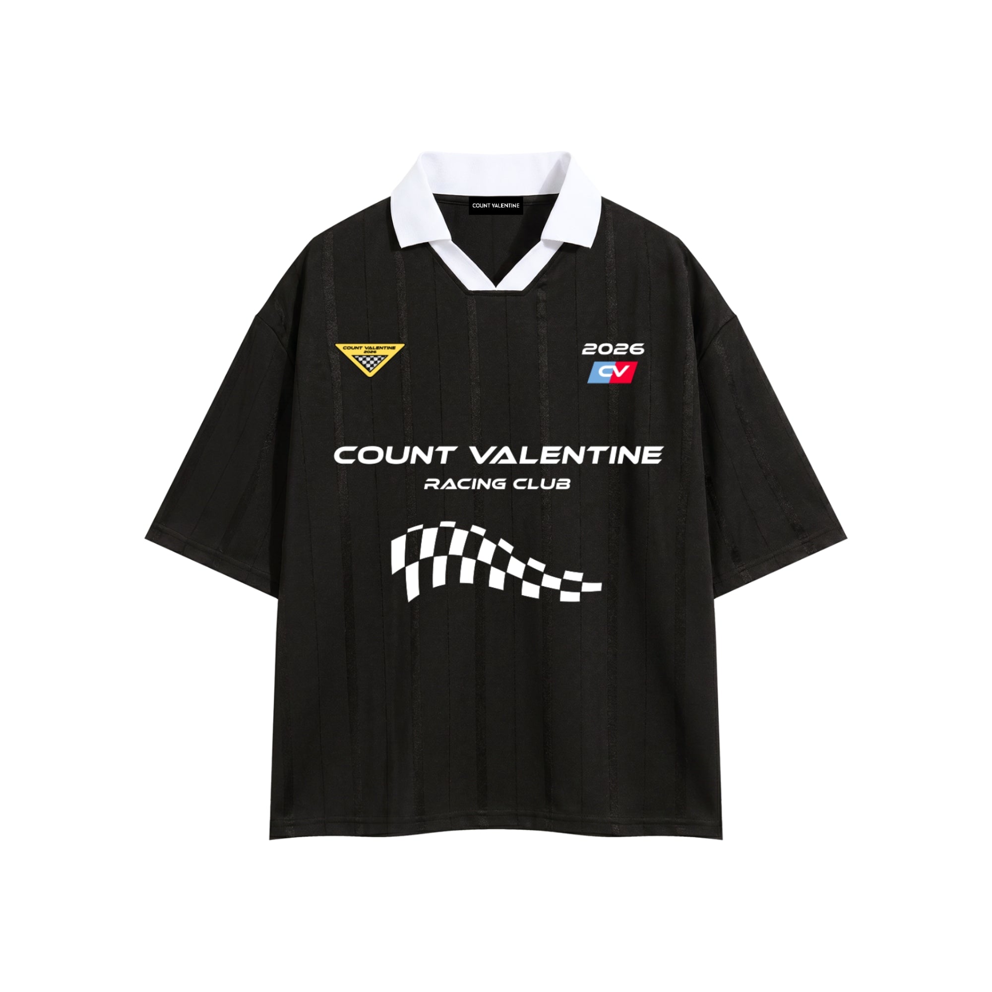 Unisex Striped Boxy Soccer Jersey