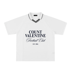 Striped V-Neck Soccer Jersey