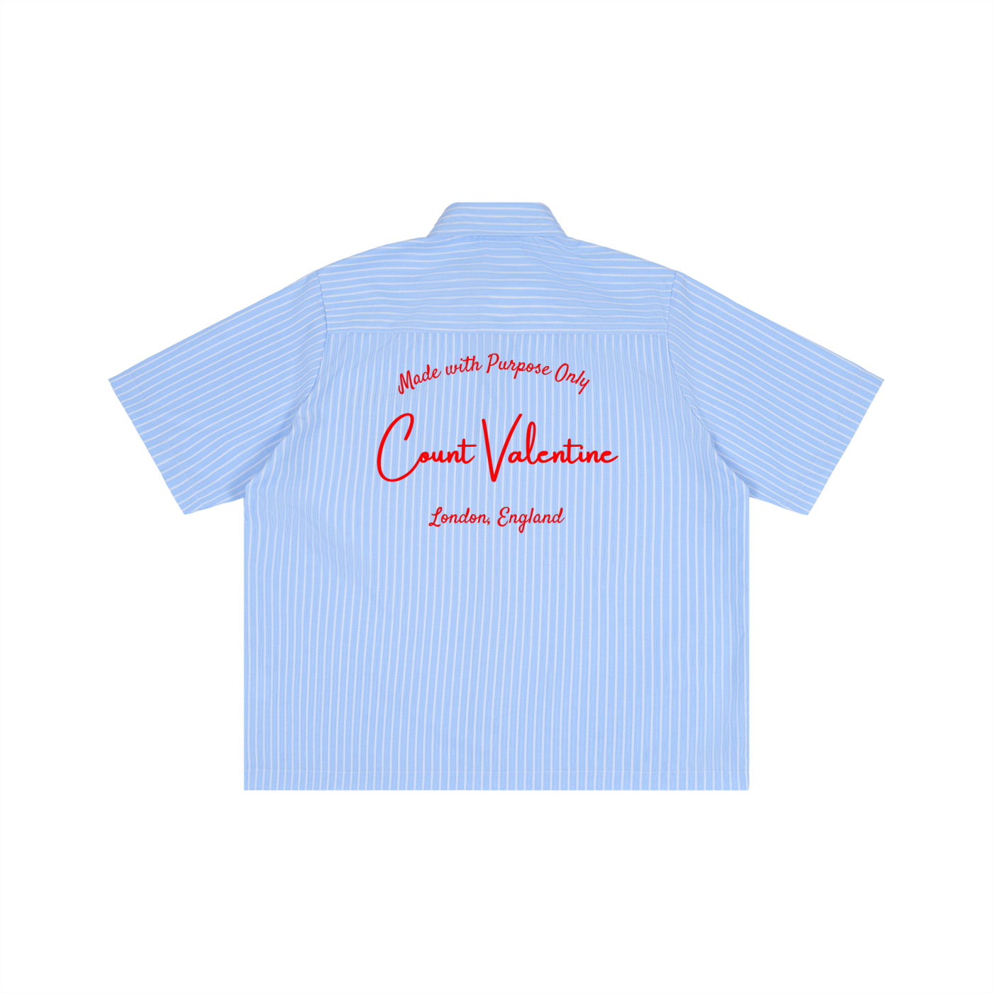 Striped Boxy Short Sleeve Shirt