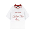 Deckside Drift Tee - White with Red