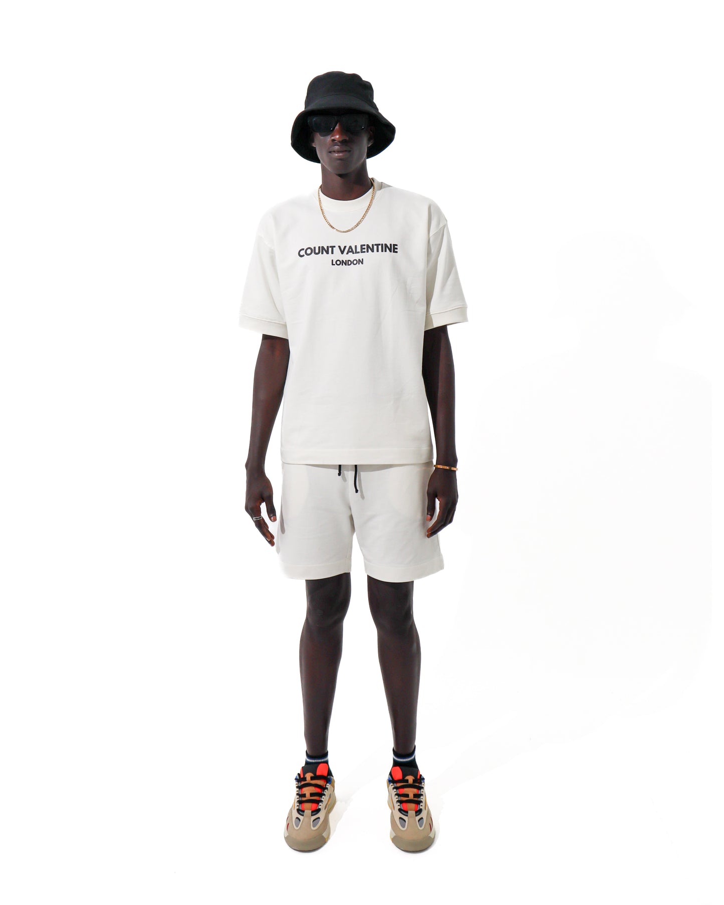 Short oversize blanc épais (hommes)