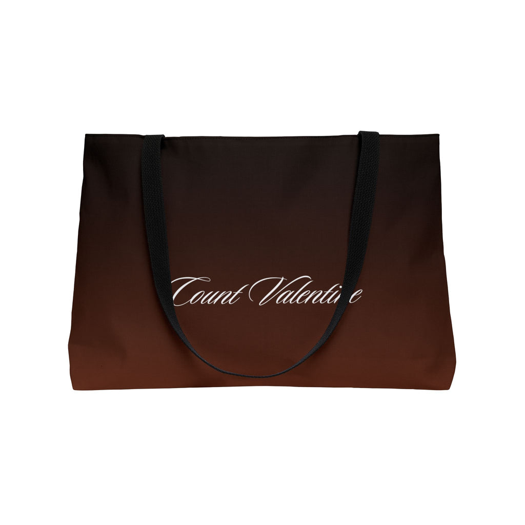 Striped Weekender Tote Bag