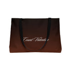 Striped Weekender Tote Bag