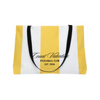 Striped Weekender Tote Bag — Pickleball Club