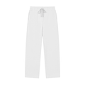 Solid Color Straight-Leg Sweatpants