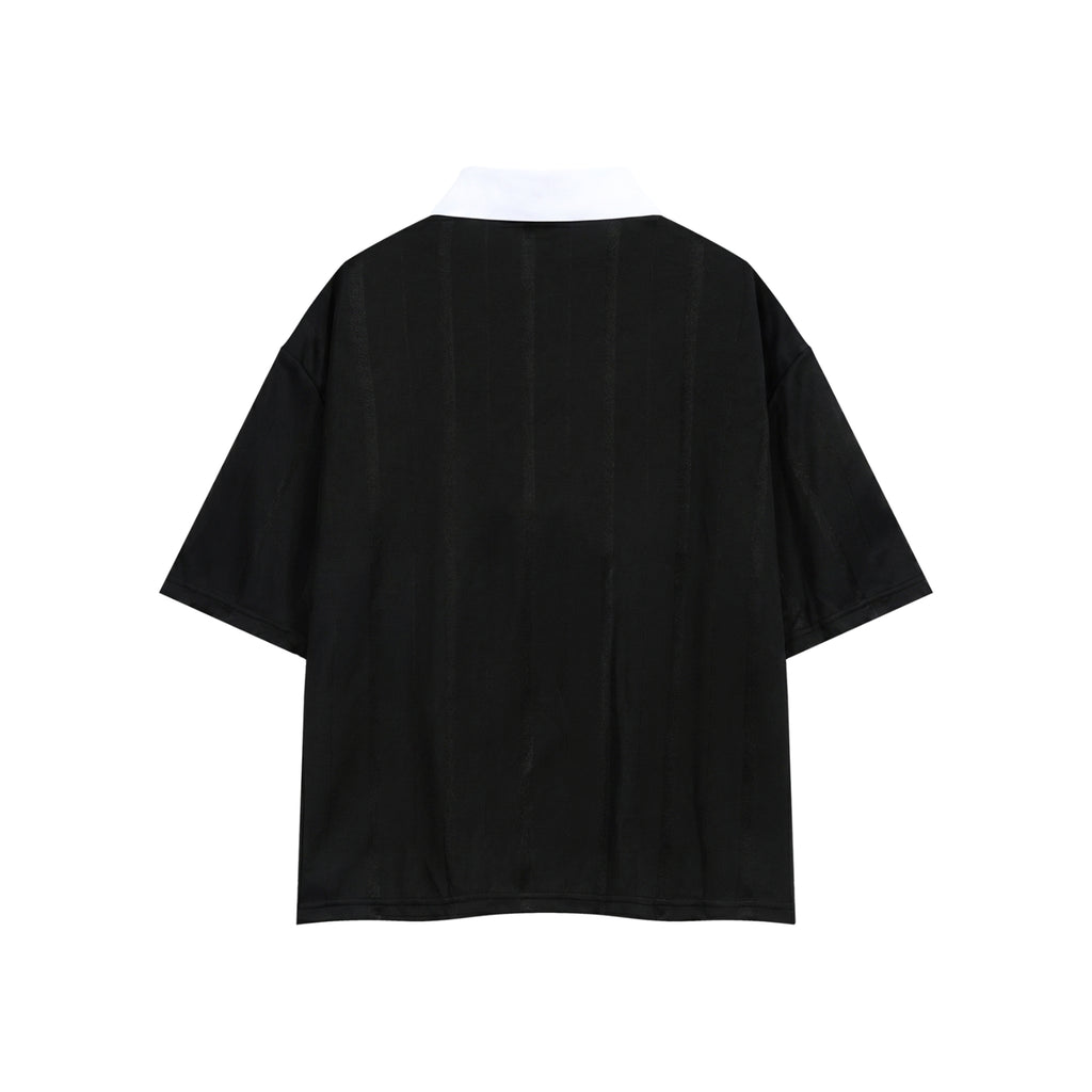 Unisex Striped Boxy Soccer Jersey