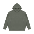 Unisex Oversized Piping Fleece Hoodie