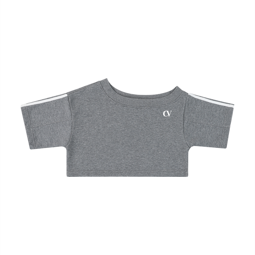 Women's Off-the-Shoulder Crop T-Shirt