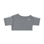 Women's Off-the-Shoulder Crop T-Shirt