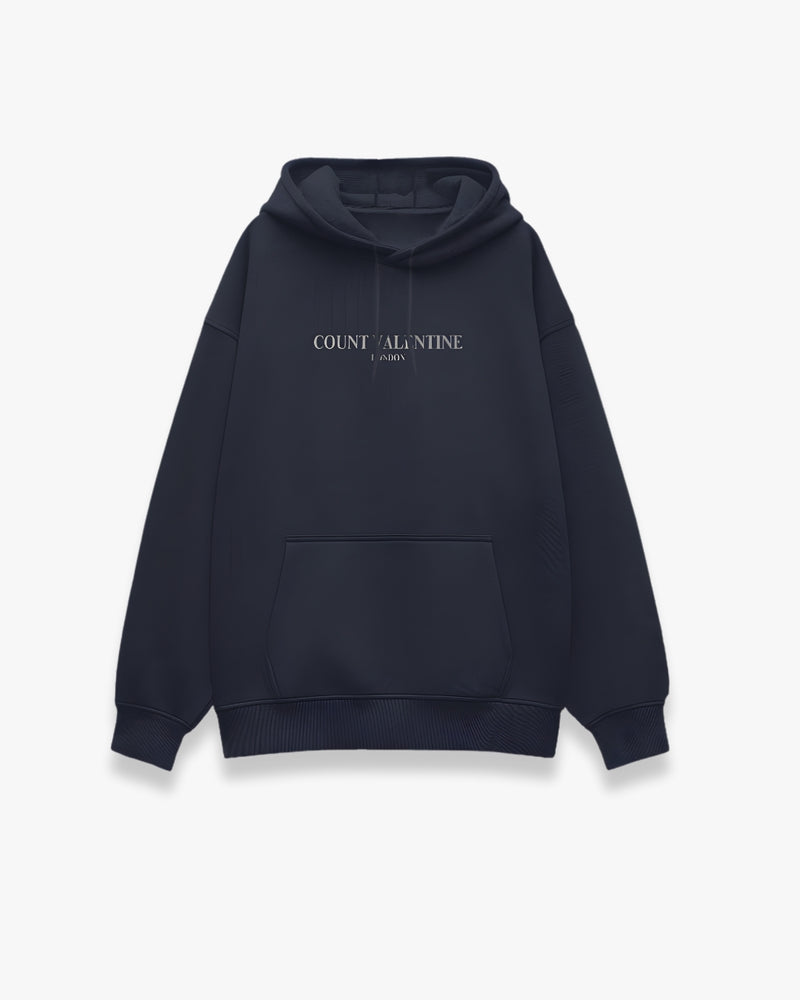 AMBITIOUS SOULS BLUE OVERSIZED HOODIE